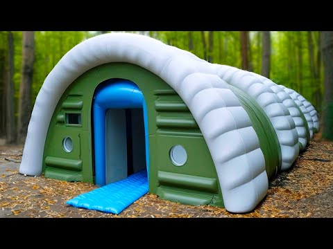 Incredible Mobile Homes that Require Only Air to Build