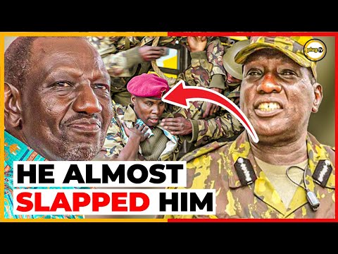 RUTO SECURITY WAR! Noah Maiyo ROUGHS UP Gsu Officer in pipeline |Plug Tv Kenya