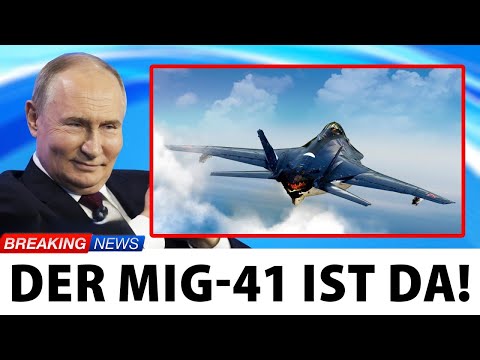 Russlands neues Überschall-Kampfflugzeug MiG-41 wird die militärische Luftfahrt erschüttern!