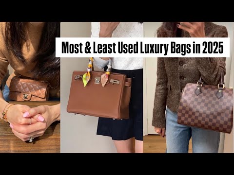 18 LUXURY BAGS Ranked Most & Least Used *with mod shots*