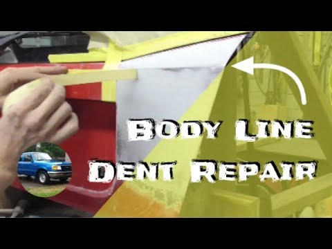 Body Line Dent Repair - Easy, Up Close, Clear Explanation