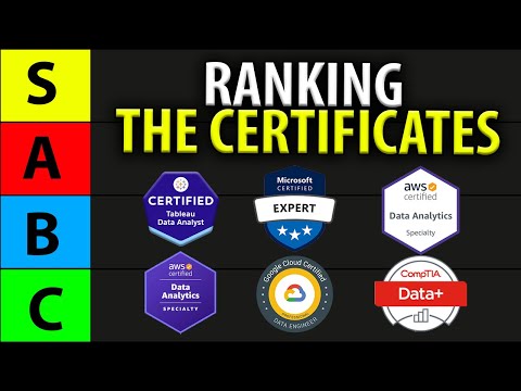 Top 7 BEST Data Analytics Certifications