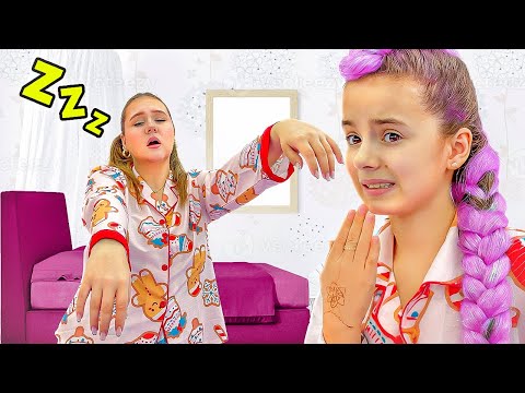 Bonnie Becomes Rumi to Help Ruby Sleepwalking! A Funny Sister Rescue Story