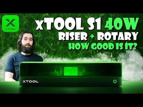 XTool S1 40W - Best Diode Laser 2024? Let's find out
