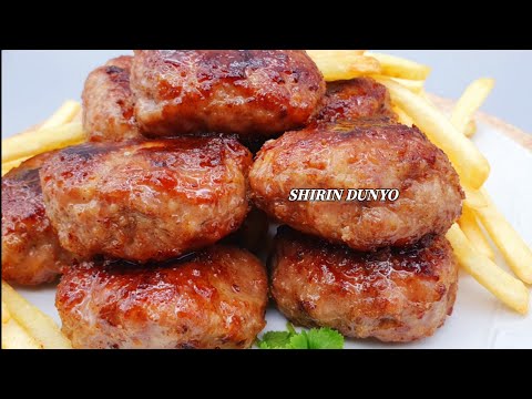 ENDI FAQAT SHU USULDA TAYYORLAYSIZ😍15 Minutda Kamharj va Mazali KOTLET. Сочные и Нежные КОТЛЕТЫ