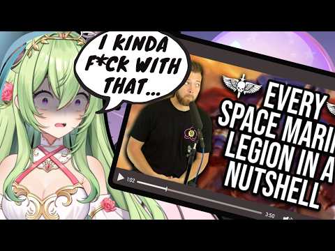 Stim reacts to "Every single warhammer space marine legion" By Bricky!