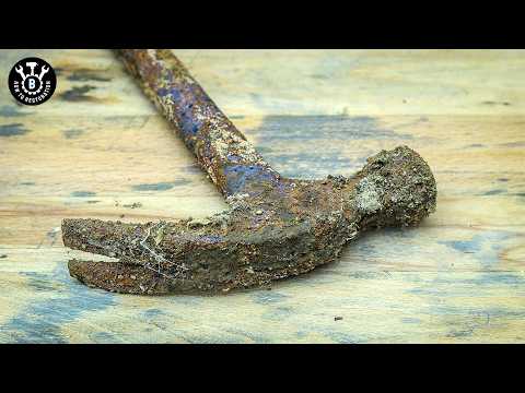 I Transform Rusty Hammer Into Stunning Works Of Art!