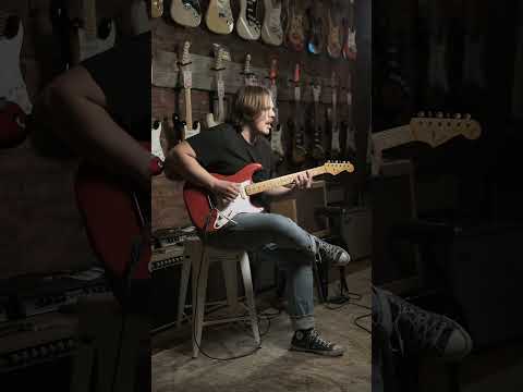 1957 Fender Stratocaster with OLD Red Refin!!