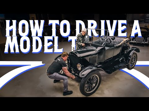 Jay Leno Teaches His Producer How To Drive Ford Model T | Jay Leno's Garage