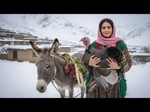 Surviving Winter in Iran's Forgotten Mountain Village In Longest Night of the Year