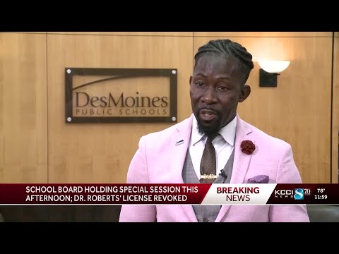 Des Moines school board expected to put superintendent on unpaid leave after state revokes admini...