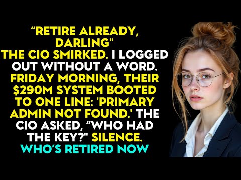 Retire Already, Darling? I Locked the CIO Out of a $290M System