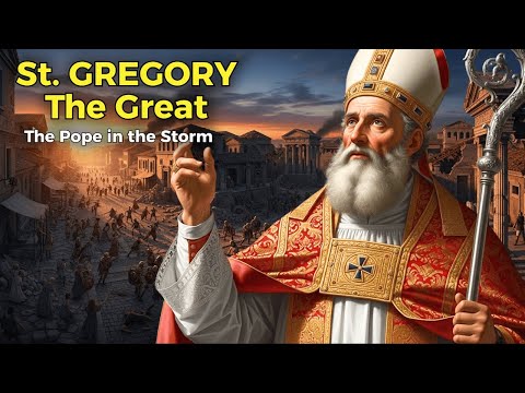 Saint GREGORY the Great The Pope Who Saved Rome in Crisis|Doctor Of The Church