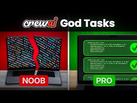 CrewAI Noob vs Pro - God Task