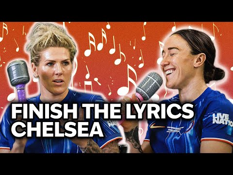 Chelsea Finish the Lyrics with Millie Bright, Lucy Bronze, Niamh Charles & Cat Macario | BWSL