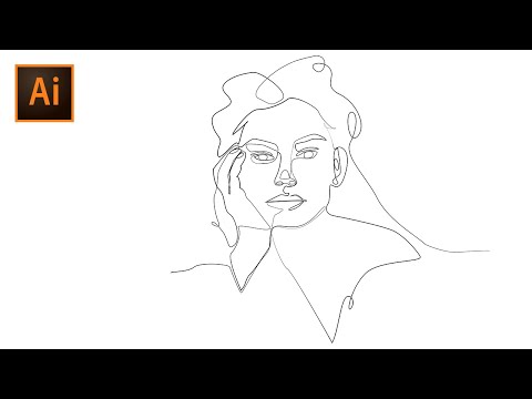 Continuous Line Drawing | Adobe Illustrator Tutorial