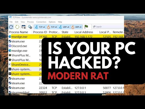 How to know if your PC is hacked? Modern RATs