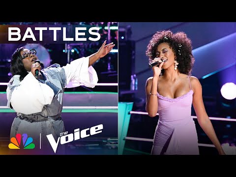 Four-Chair Turn Artists Trinity and Jazz McKenzie Nail Their "Virtual Insanity" Duet | Voice Battles