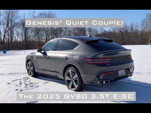 '25 Genesis GV80 Coupe 3.5T E-SC AWD  Review