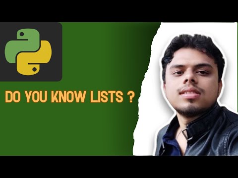 Understand Lists in Python