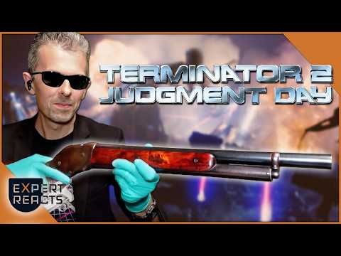 Firearms Expert Reacts to Terminator 2: Judgment Day’s Guns | EXP