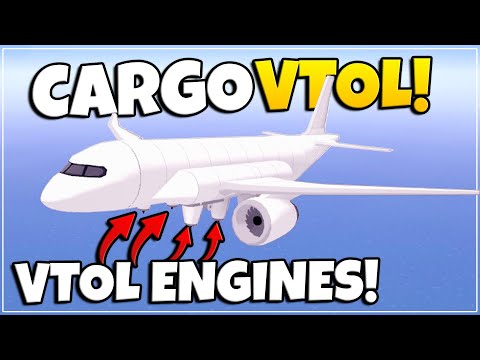 HUGE Cargo Plane With MANY VTOL ENGINES In Aviassembly!