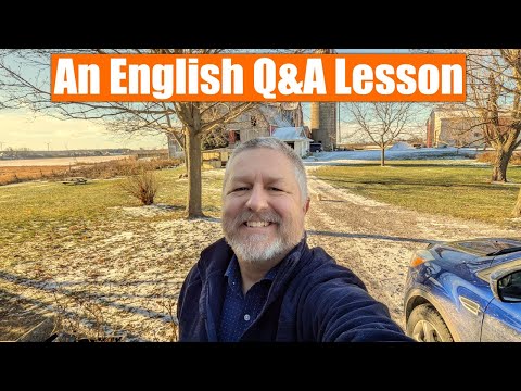 A Live English Lesson with Bob - Bring Your Questions!