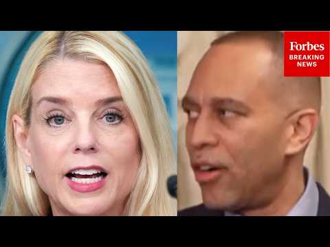 'Y'all Saw The Embarrassing Display By The So-Called Attorney General': Jeffries Torches Pam Bondi