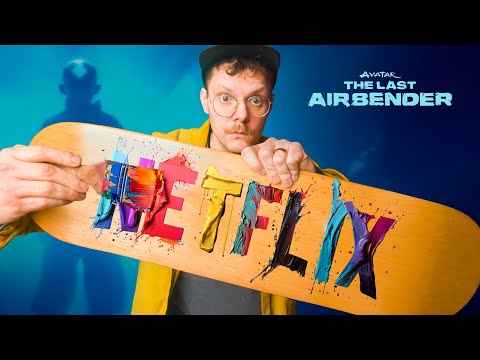 Netflix Hired Me to Make a Custom Skatedeck!