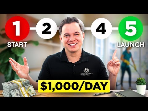 How to Start a Profitable Cleaning Business in 2025 (FREE Full Course)