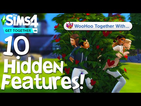 The Sims 4: 10 FEATURES You Might Not Know! (Get Together)