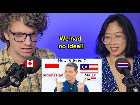 How Different Are Indonesian and Malay?! (Our Reaction)