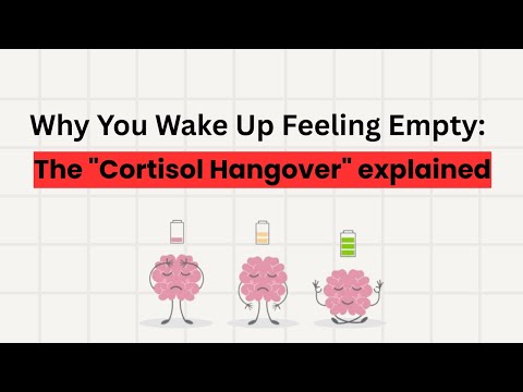 Why You Wake Up Feeling Empty: The Cortisol Hangover Explained