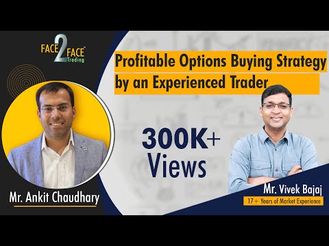 Profitable Options Buying Strategy by an Experienced Trader #Face2Face with Ankit Chaudhary