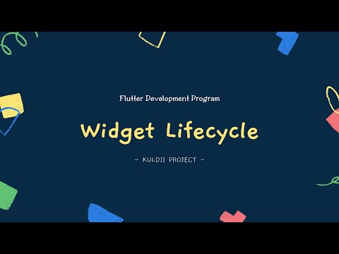 FLUTTER 50 Widget Lifecycle (Tutorial Flutter Bahasa Indonesia)