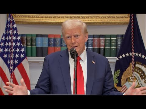 Donald Trump full speech on infrastructure, TikTok and immigration (Jan. 21, 2025)