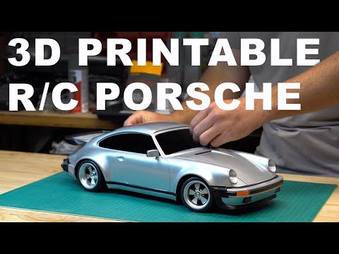 3D Printable RC Porsche