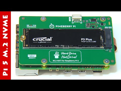 Raspberry Pi 5 M.2 HatDrive!