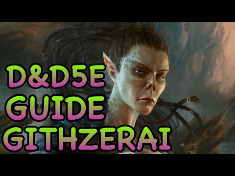 D&D5E: GITHZERAI GUIDE