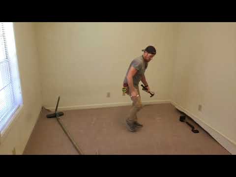 10 minute Carpet Installation!!!! Entire bedroom with 2 closets " complete stretch in"