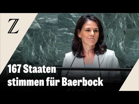 Annalena Baerbock zur Präsidentin der UN-Vollversammlung gewählt