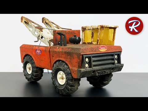 1970s Mighty Tonka Tow Truck Wrecker Restoration
