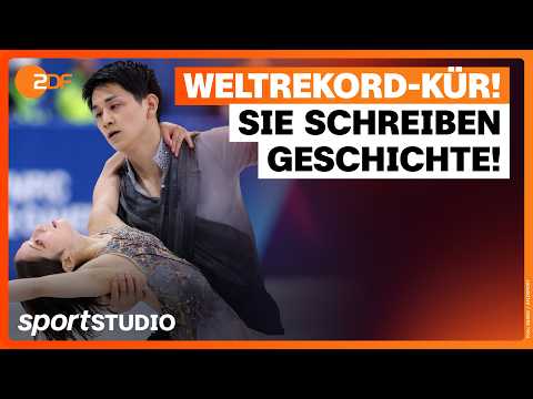 Weltrekord-Kür von Riku Miura und Ryuichi Kihara | Olympia Mailand Cortina 2026 | sportstudio