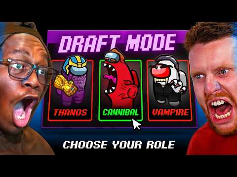 SIDEMEN AMONG US DRAFT MODE BUT EVERYONE CHOOSES NEUTRAL ROLES
