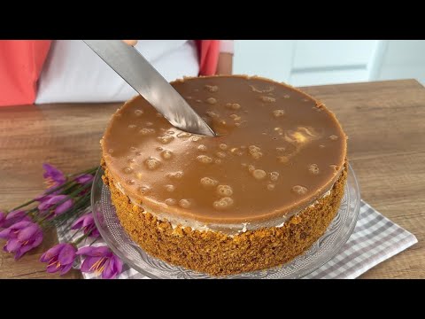 Его готовят уже ВСЕ! Новый Рецепт МЕДОВИКА Без Раскатки Из Жидкого Теста и КАРАМЕЛЬНЫЙ МУСС!