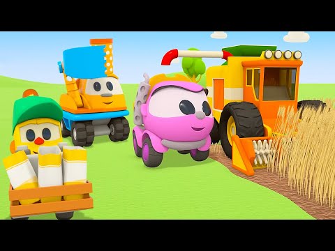 Вантажівочка Льова на фермі: Давайте побудуємо вітряк!