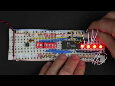 Using an EEPROM to replace combinational logic