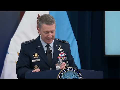 Defense Secretary Pete Hegseth and Gen. Caine hold a press briefing on Operation Epic Fury