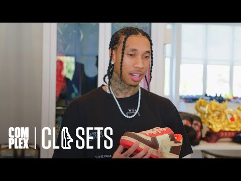 Tyga Reveals His Insane Closets With Over $100k of Sneakers | Complex Closets