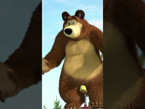 是马戏团的熊 🎪 #Shorts #mashaandthebear #mashabear #玛莎和熊 #masha #动画 #cartoon